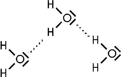 mehrere Wassermolekle
